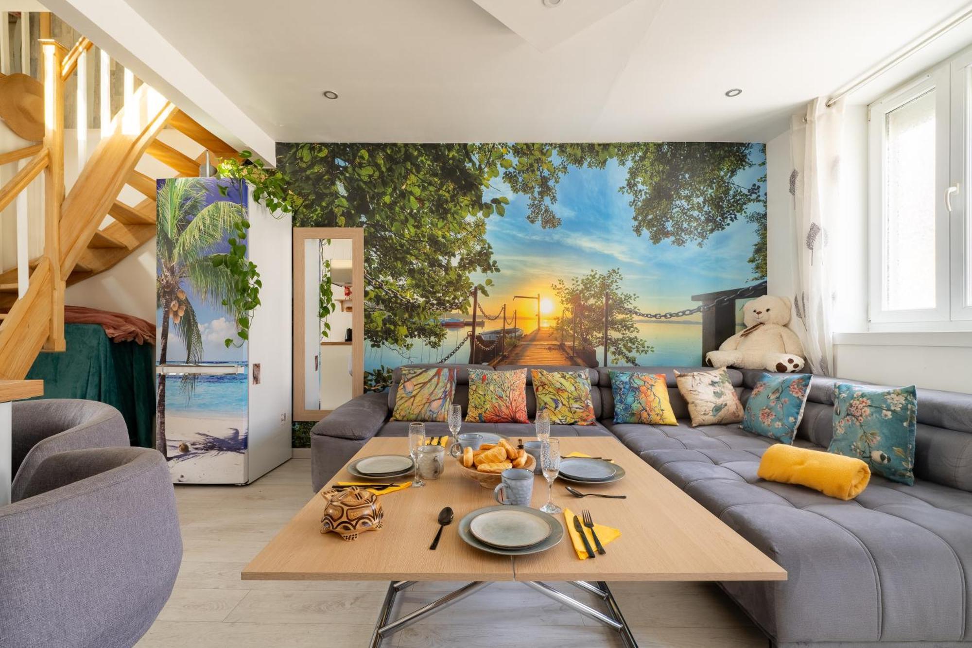 Apartmán Casa Inca Calais - Duplex Soleil Latino - Parking Free, Station Exteriér fotografie