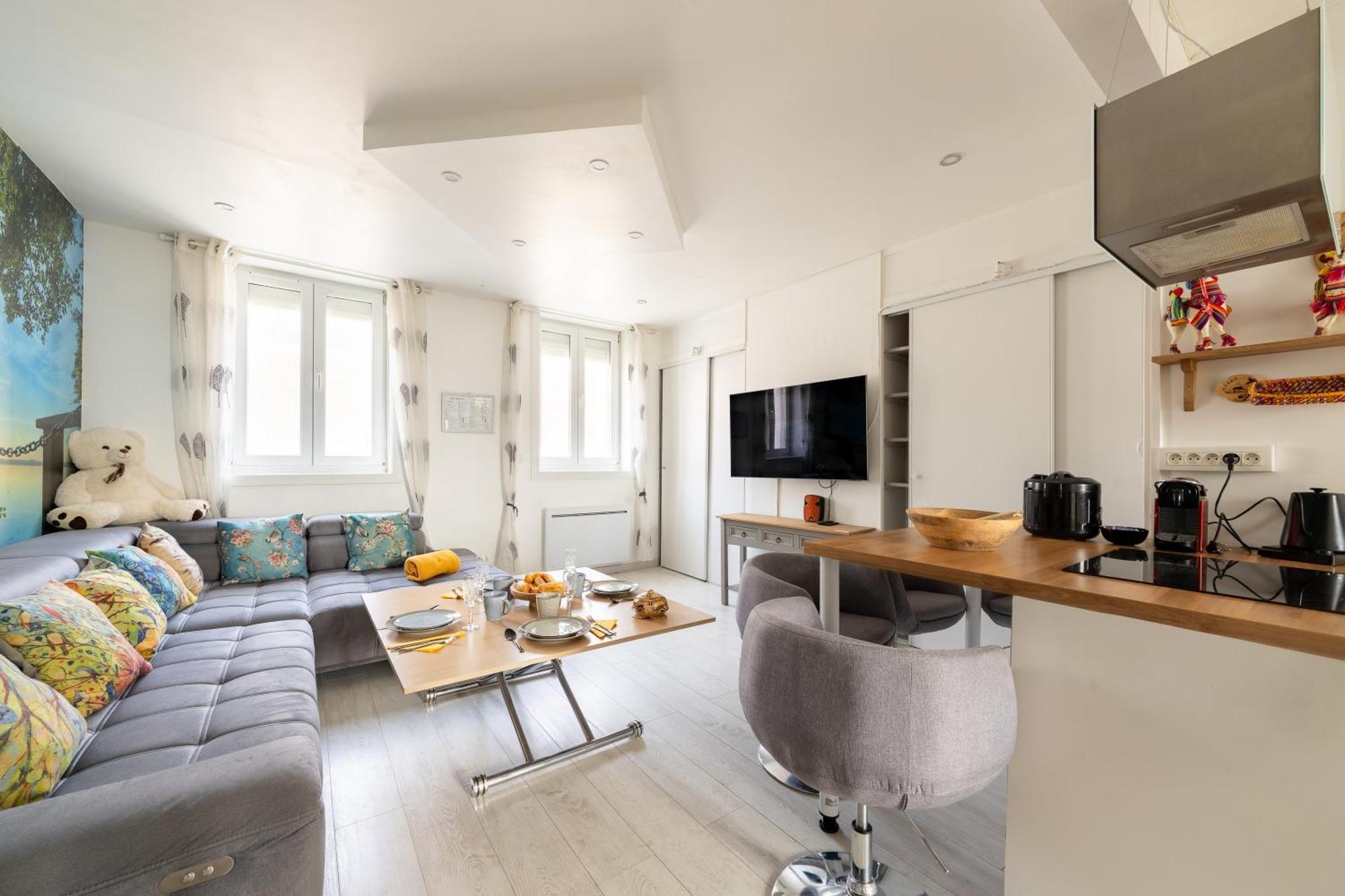 Apartmán Casa Inca Calais - Duplex Soleil Latino - Parking Free, Station Exteriér fotografie