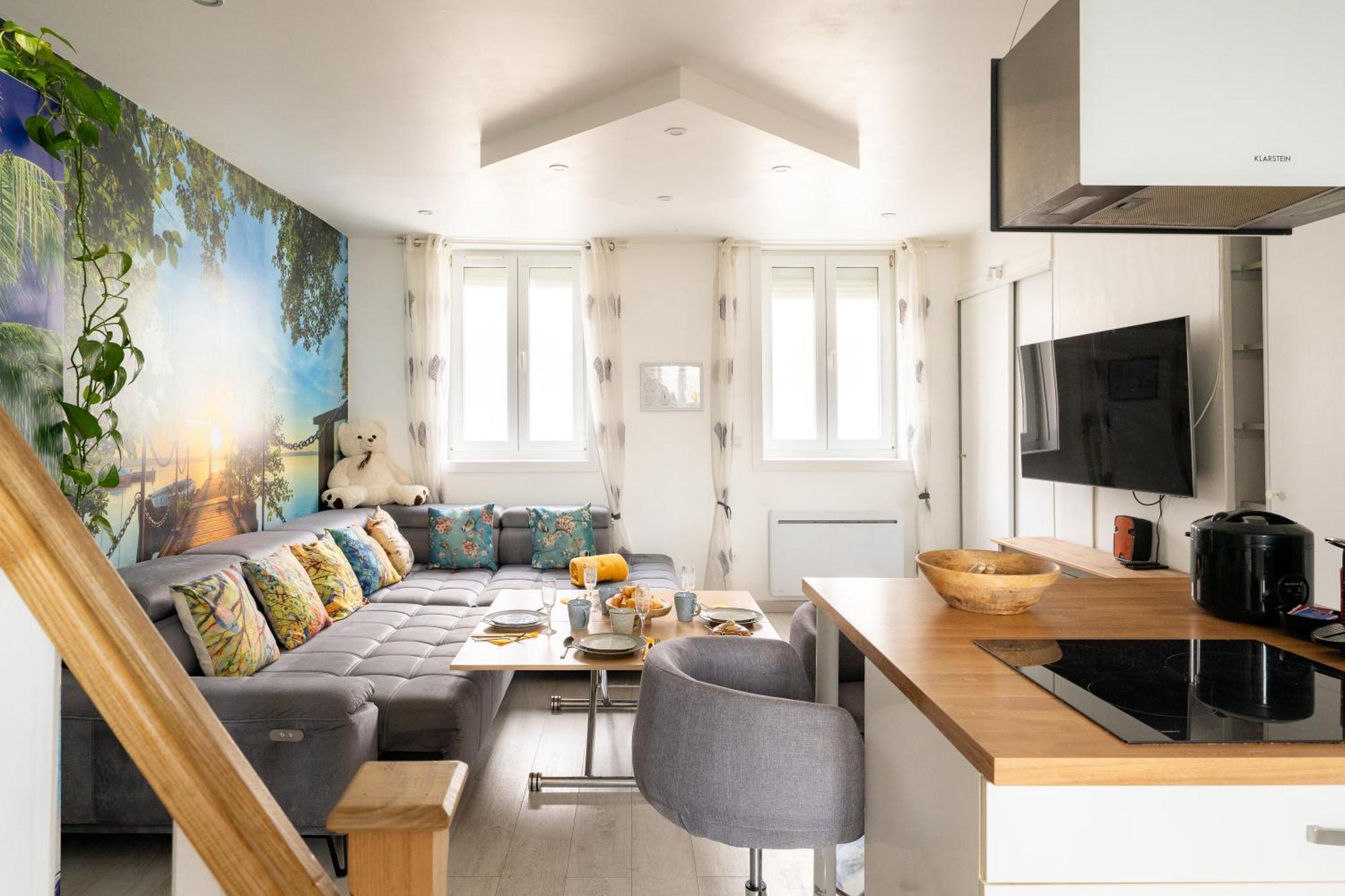 Apartmán Casa Inca Calais - Duplex Soleil Latino - Parking Free, Station Exteriér fotografie