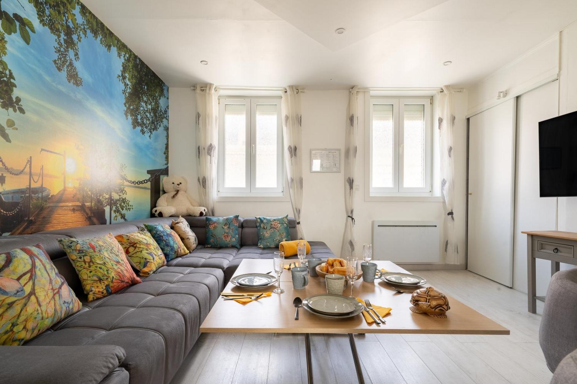 Apartmán Casa Inca Calais - Duplex Soleil Latino - Parking Free, Station Exteriér fotografie