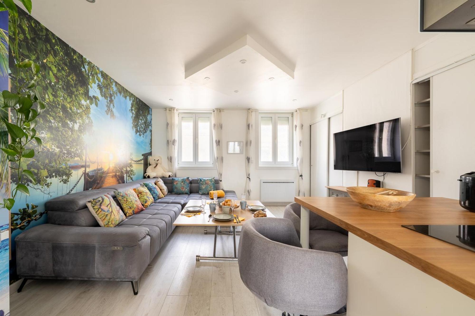 Apartmán Casa Inca Calais - Duplex Soleil Latino - Parking Free, Station Exteriér fotografie