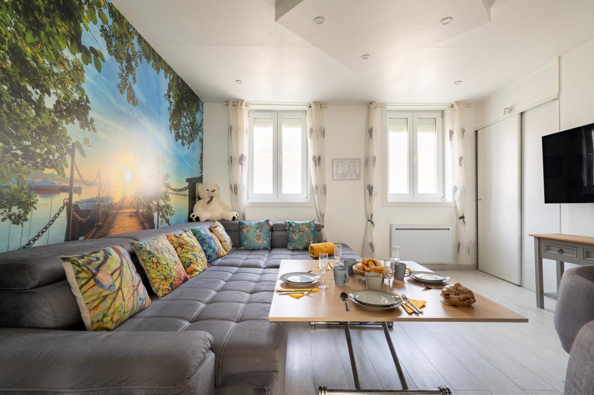 Apartmán Casa Inca Calais - Duplex Soleil Latino - Parking Free, Station Exteriér fotografie
